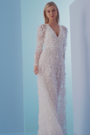 Angelina Dress / White