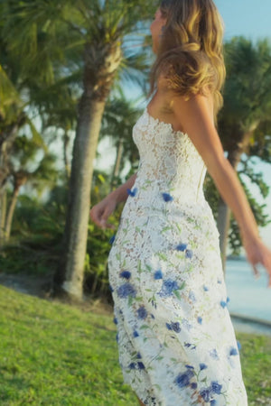 KAILYN DRESS / WHITE MULTI