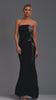 Dion Gown / BLACK-SILVER