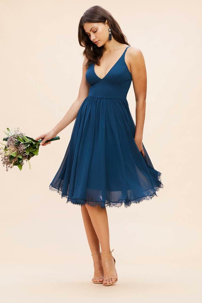 Dress The Population Alicia Dress - Blue