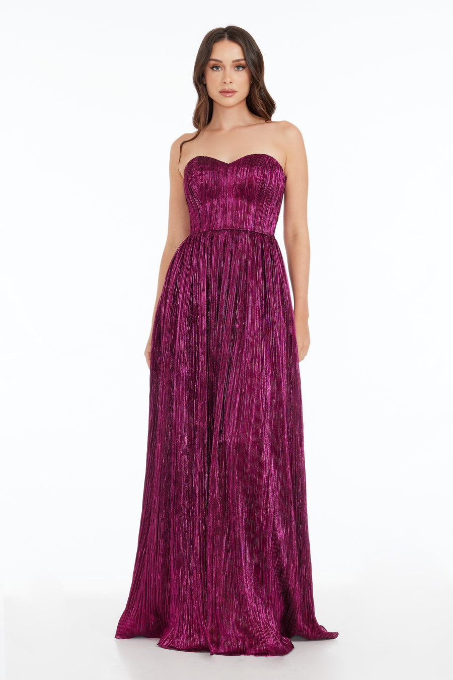 Audrina Dress / FUCHSIA