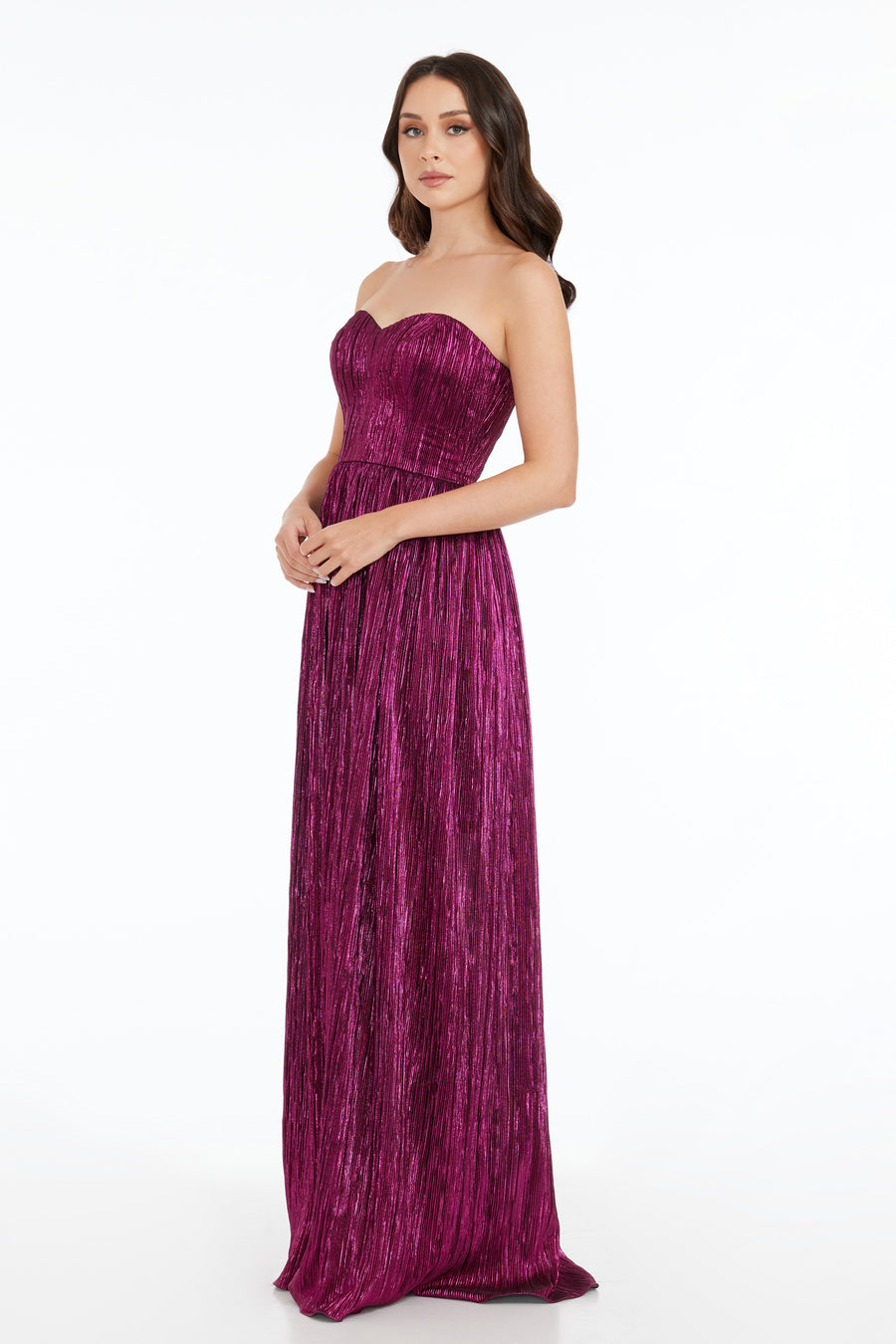 Audrina Dress / FUCHSIA