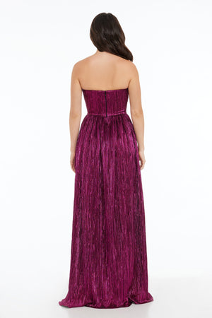 Audrina Dress / FUCHSIA