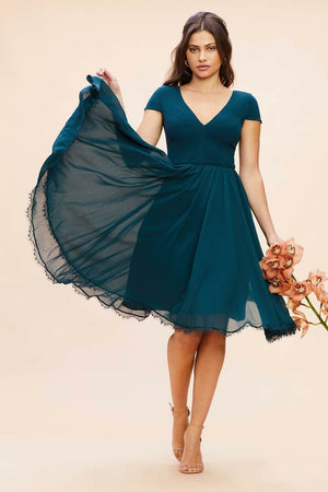 Dress the population tracy chiffon dress shop