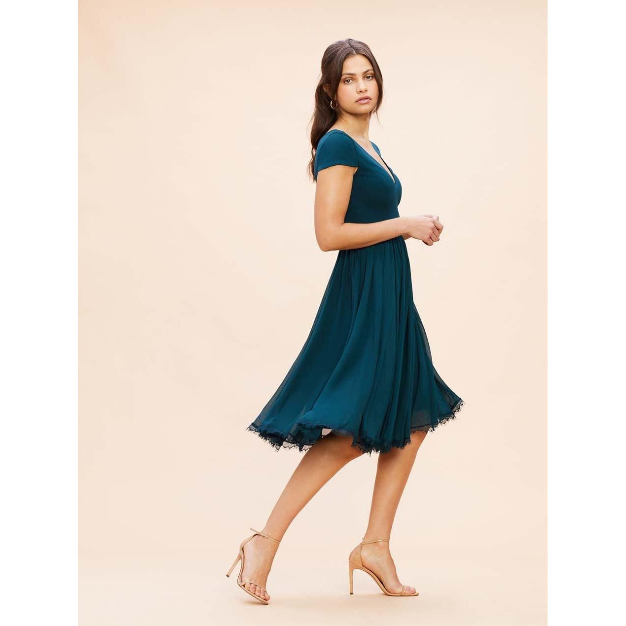Dress The Population Corey Dress - Green