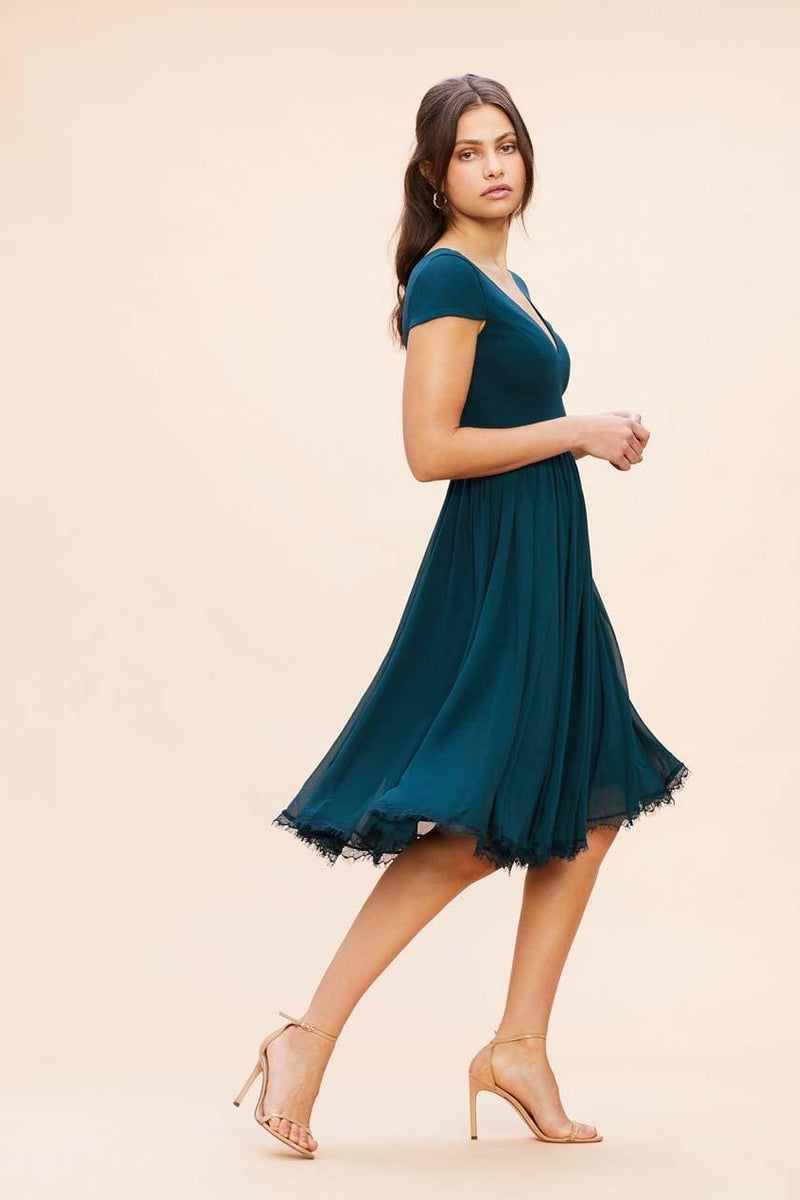 Dress the population tracy chiffon dress sale