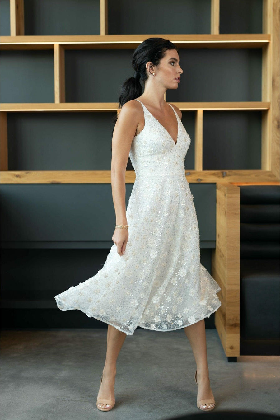 Elisa Beaded Dress Dress the Population Elisa Beaded Dress Dress the Population