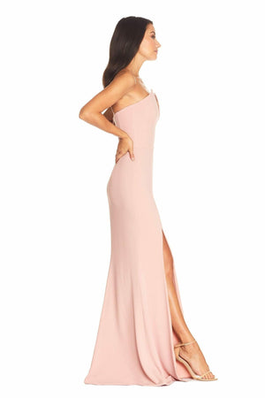 Fernanda Elegant Strapless Evening Gown - Dress the Population