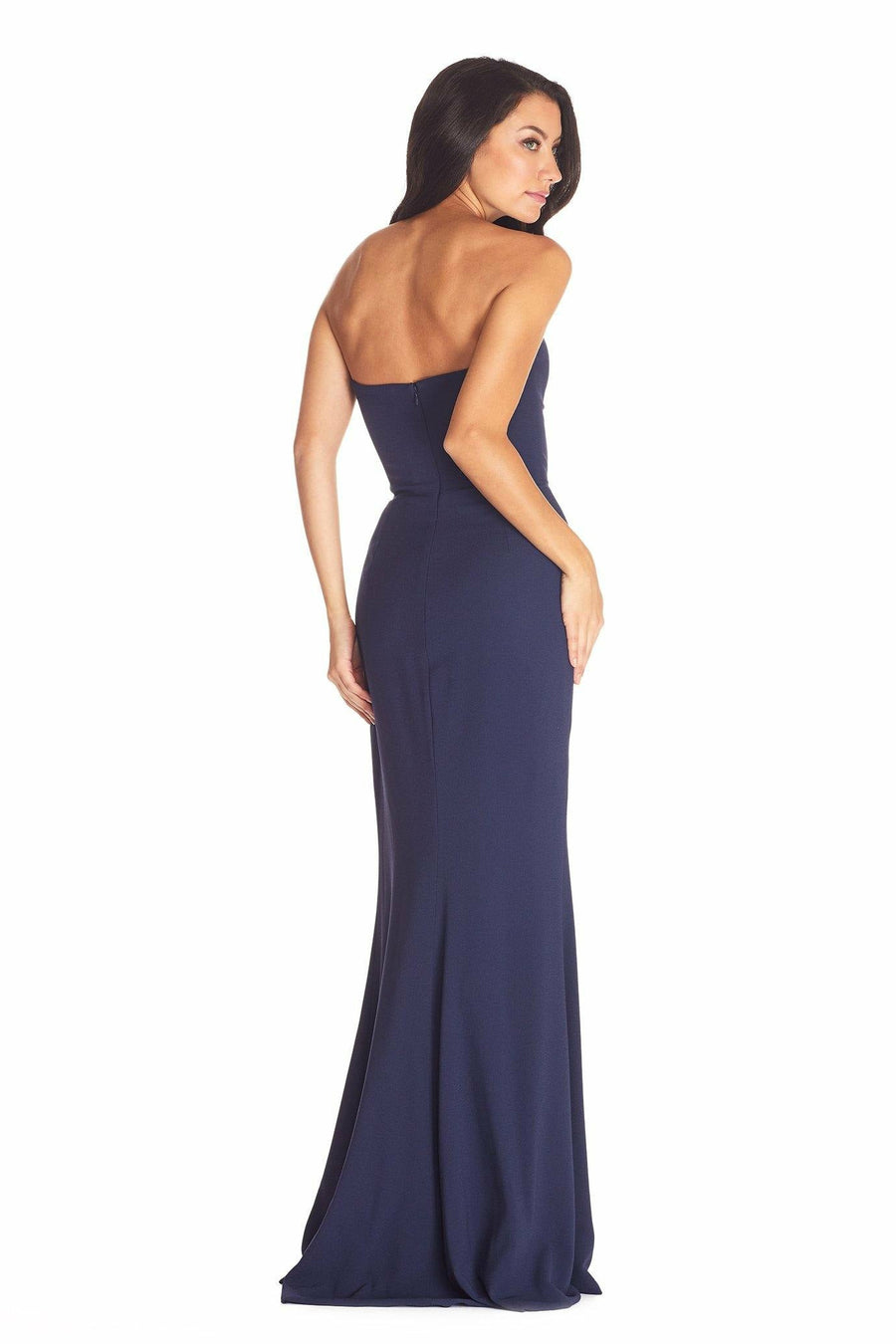Fernanda Thigh-High Front Slit Gown - Dress the Population