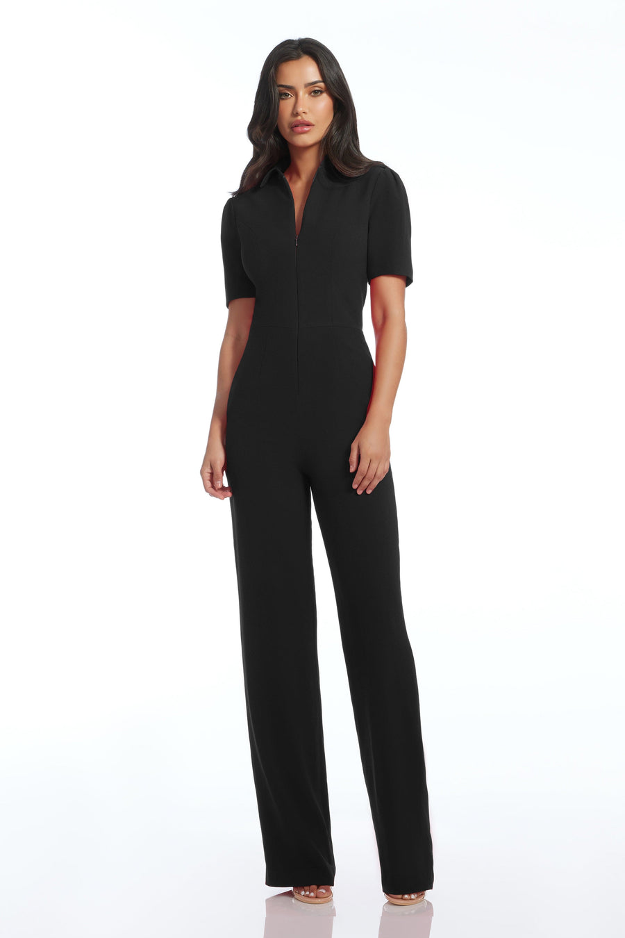 Dress The Population Gloria Jumpsuit - Black - S Dress The Population Gloria Jumpsuit - Black - S