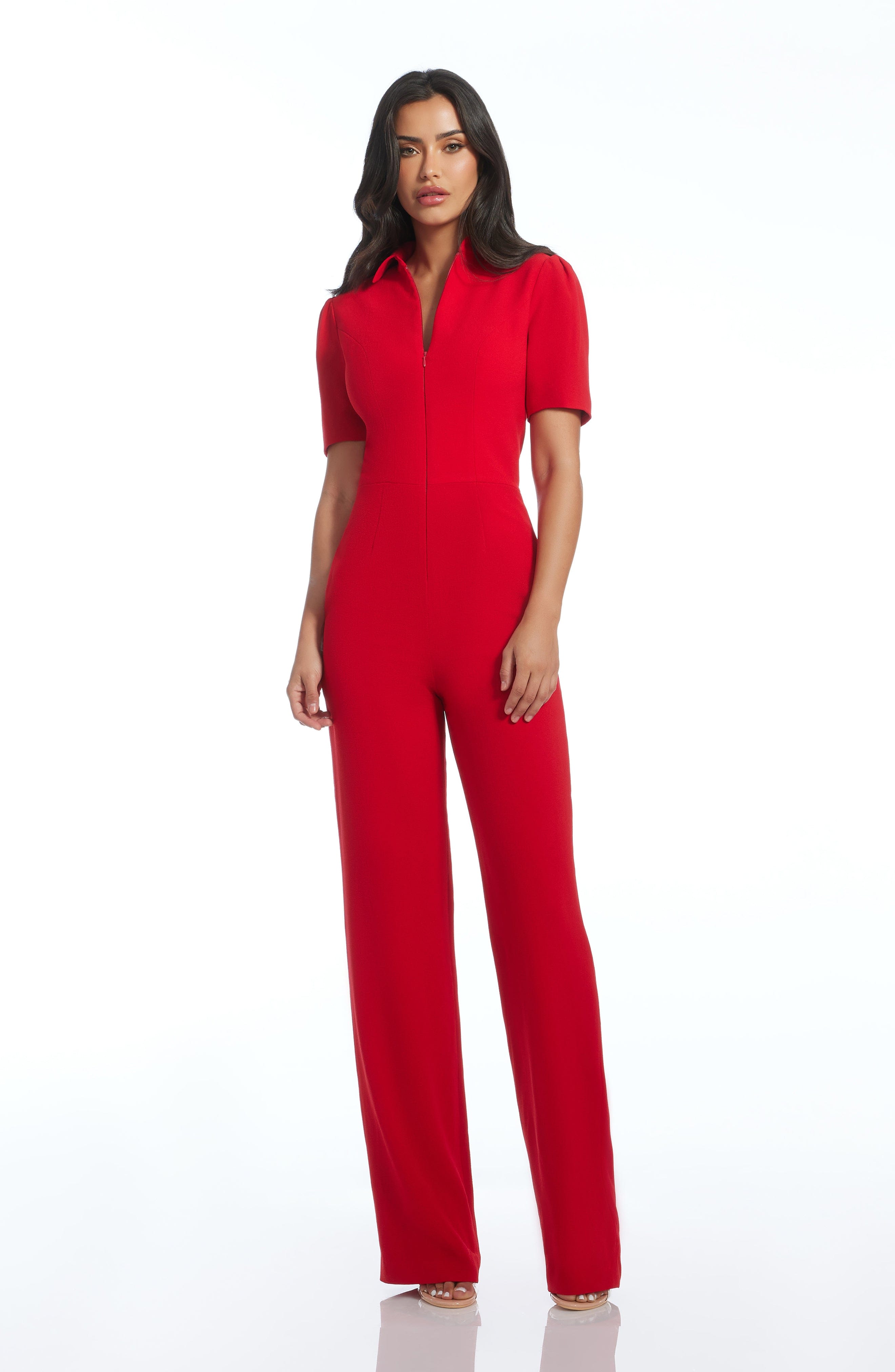 Calvin klein online red pantsuit