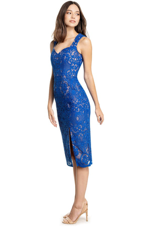 Jayleen Floral Lace Dress - Dress the Population