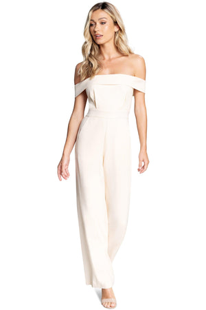 Julian Cold-Shoulder Jumpsuit - Dress the Population