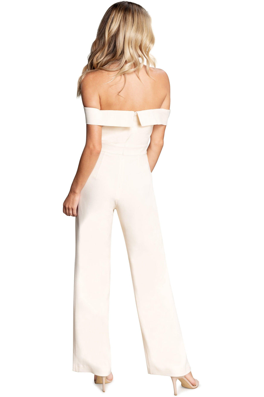Julian Cold-Shoulder Jumpsuit - Dress the Population