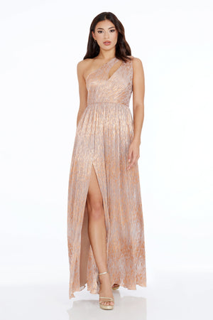 Kienna Dress / NUDE-BRONZE