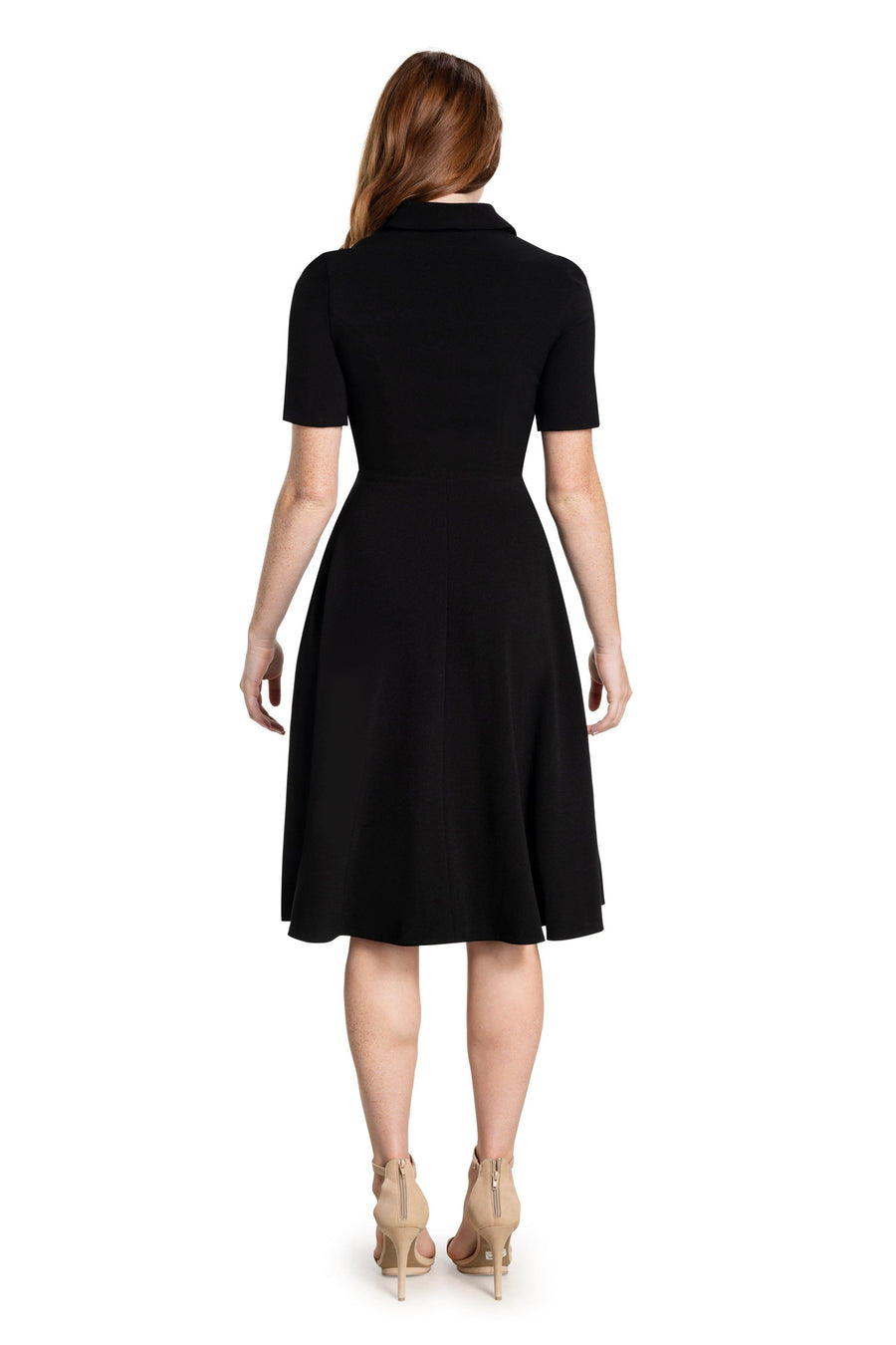 Mallory Princess Seam Bodice Midi Dress - Dress the Population