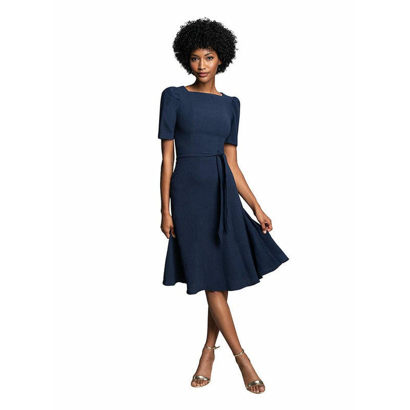 Margherita Tied Sash Dress - Dress the Population