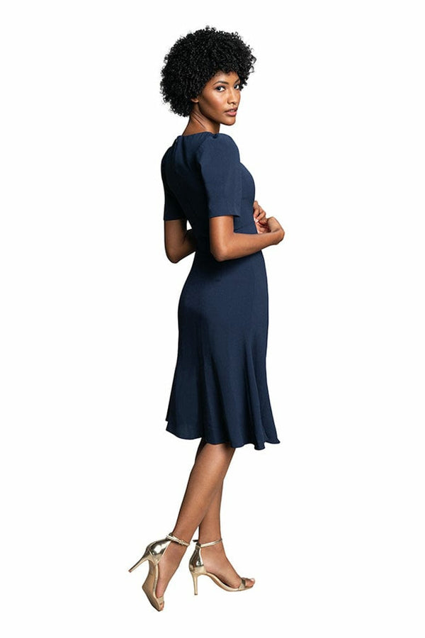Margherita Tied Sash Dress - Dress the Population