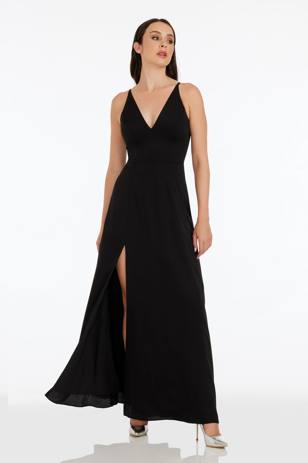 Parker Gown / BLACK