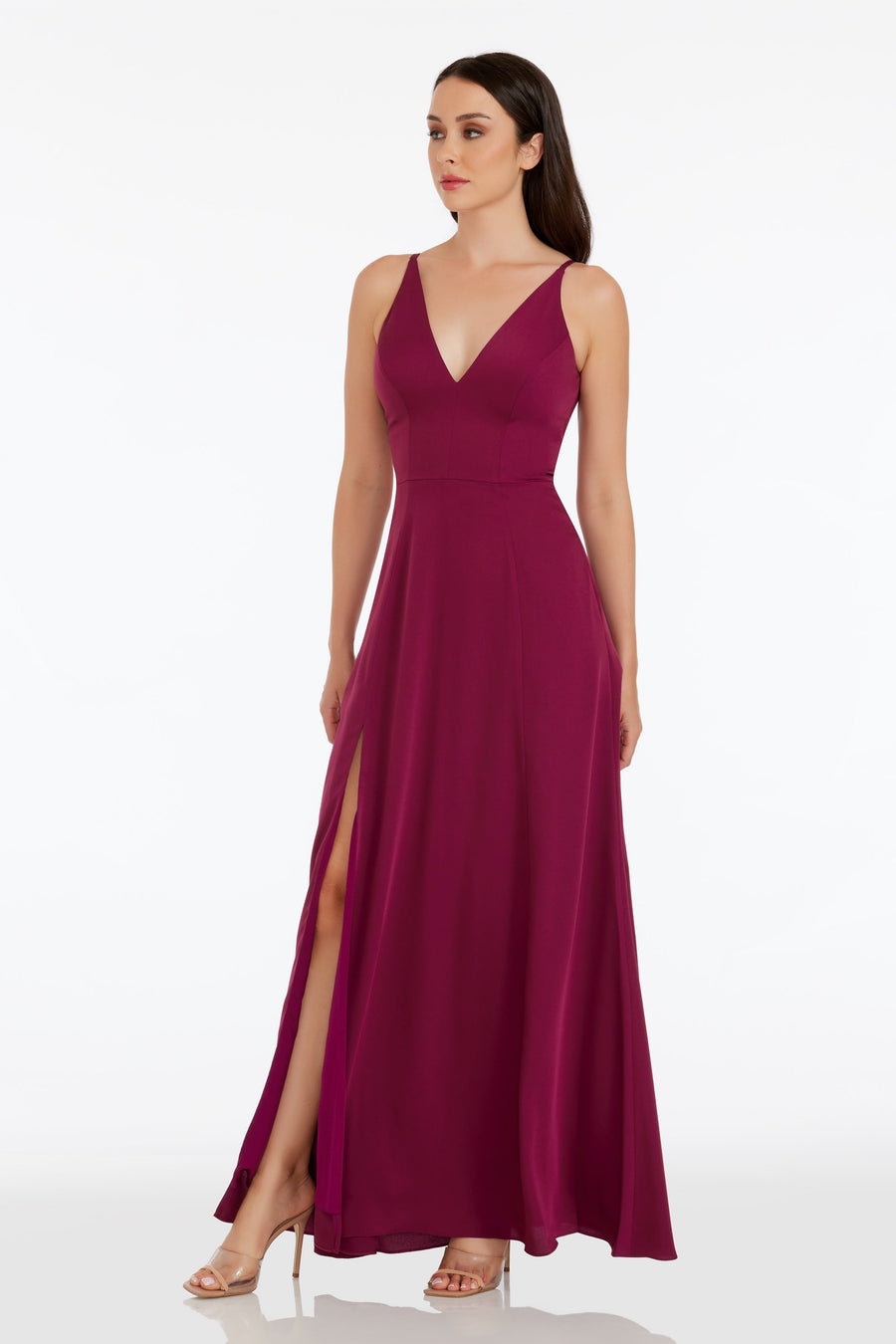 Dress The Population Parker Gown XXS Pine
