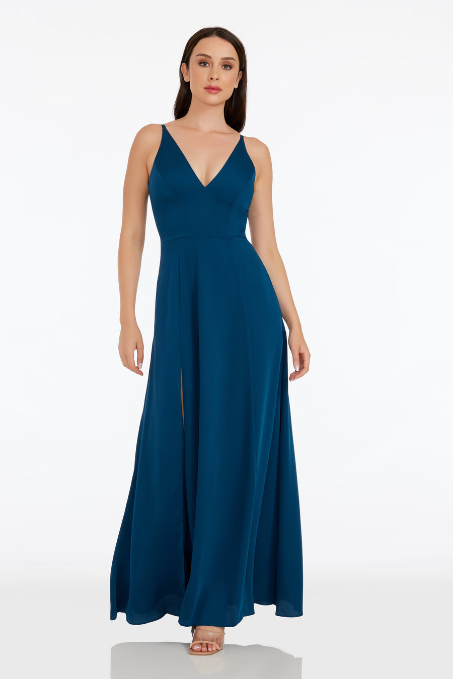 Parker navy dress shop