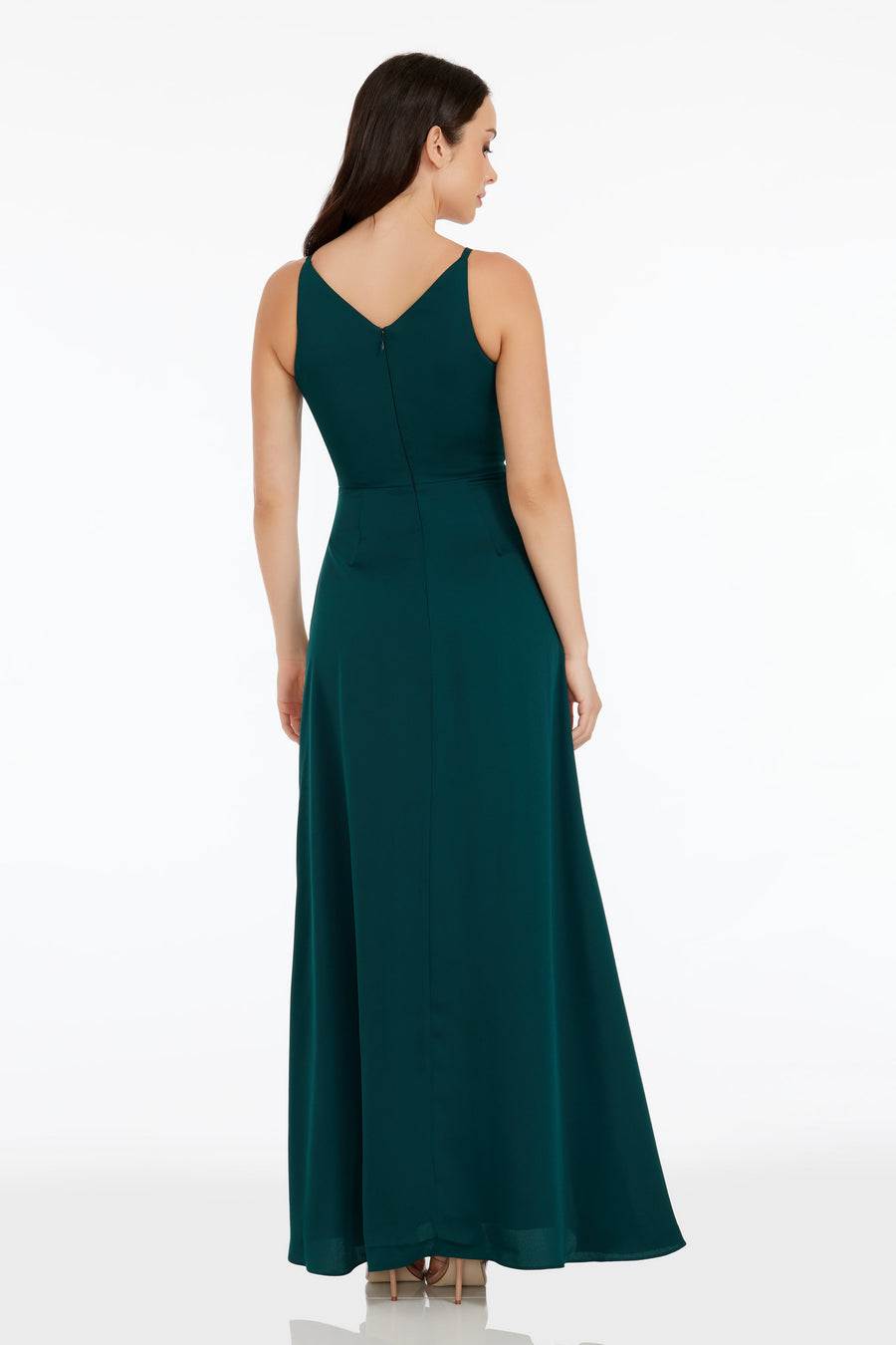 Dress The Population Parker Gown XXS Pine