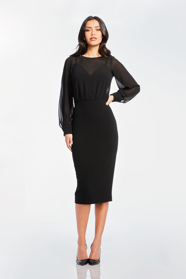 PILAR DRESS / BLACK