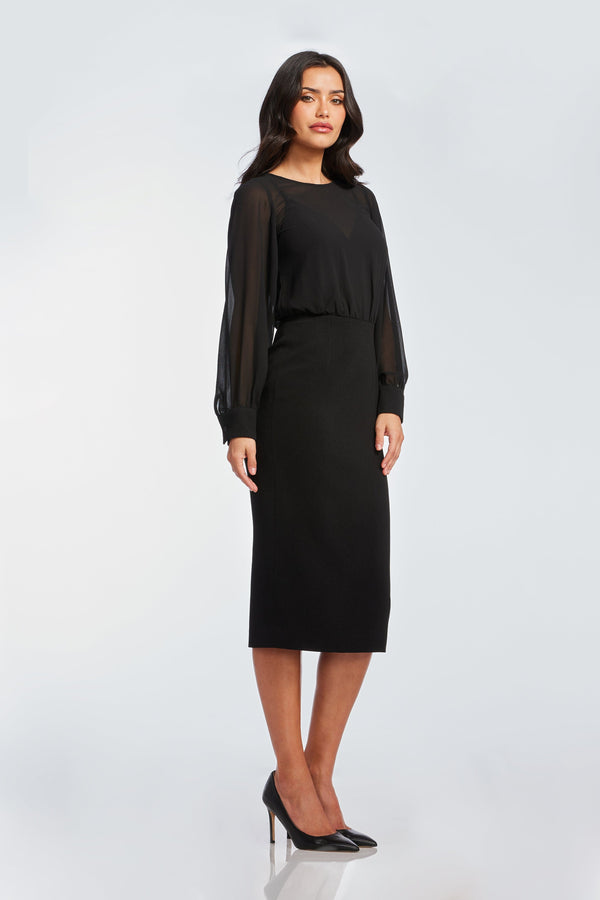 PILAR DRESS / BLACK