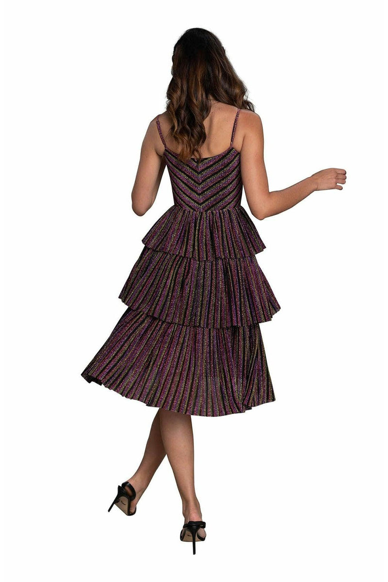 Rosalie Dress / AMETHYST MULTI