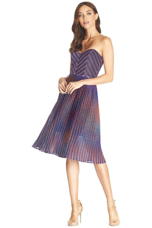 Rosalie Dress / Cobalt Multi