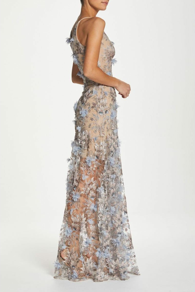 Sidney Gown / MINERAL BLUE FLORAL