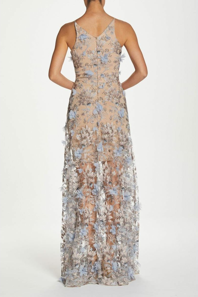 Sidney Gown / MINERAL BLUE FLORAL