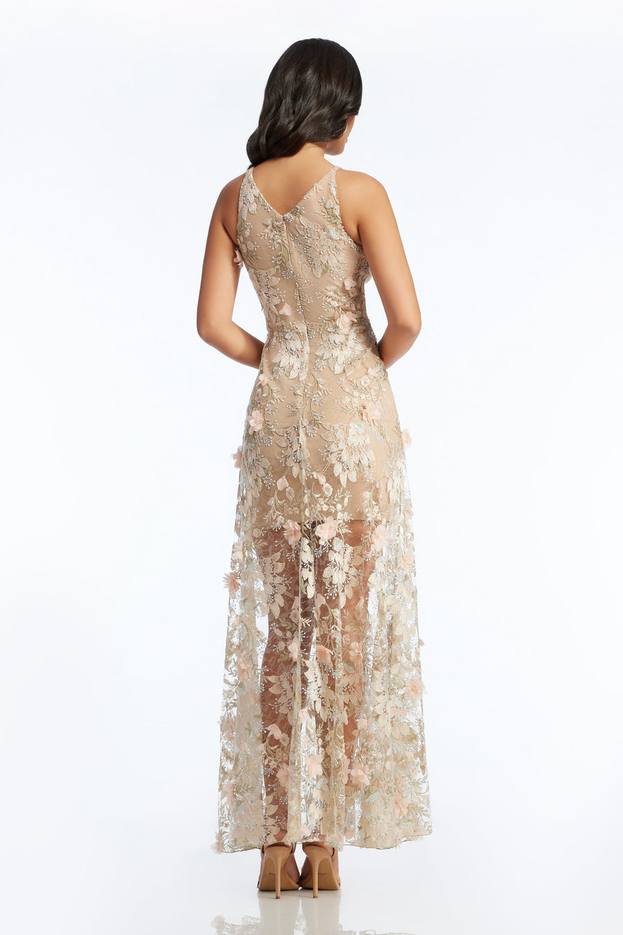 Sidney Gown / PINK FLORAL