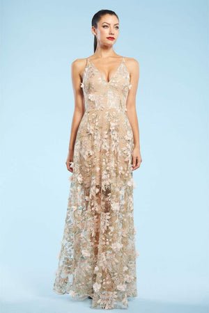 Sidney Gown / PINK FLORAL