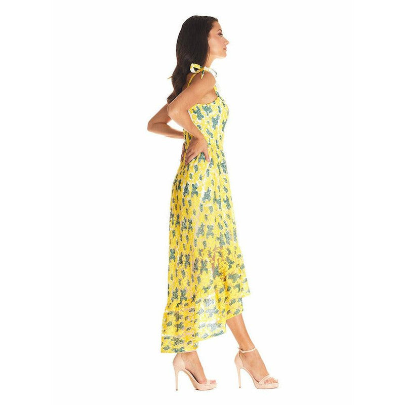 Wren Flower-And-Dot Dress - Dress the Population