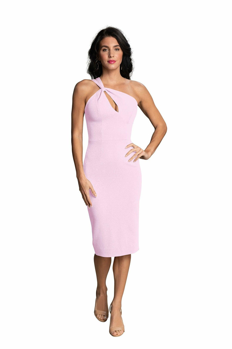 Eliseo Keyhole Cutout Dress - Dress the Population
