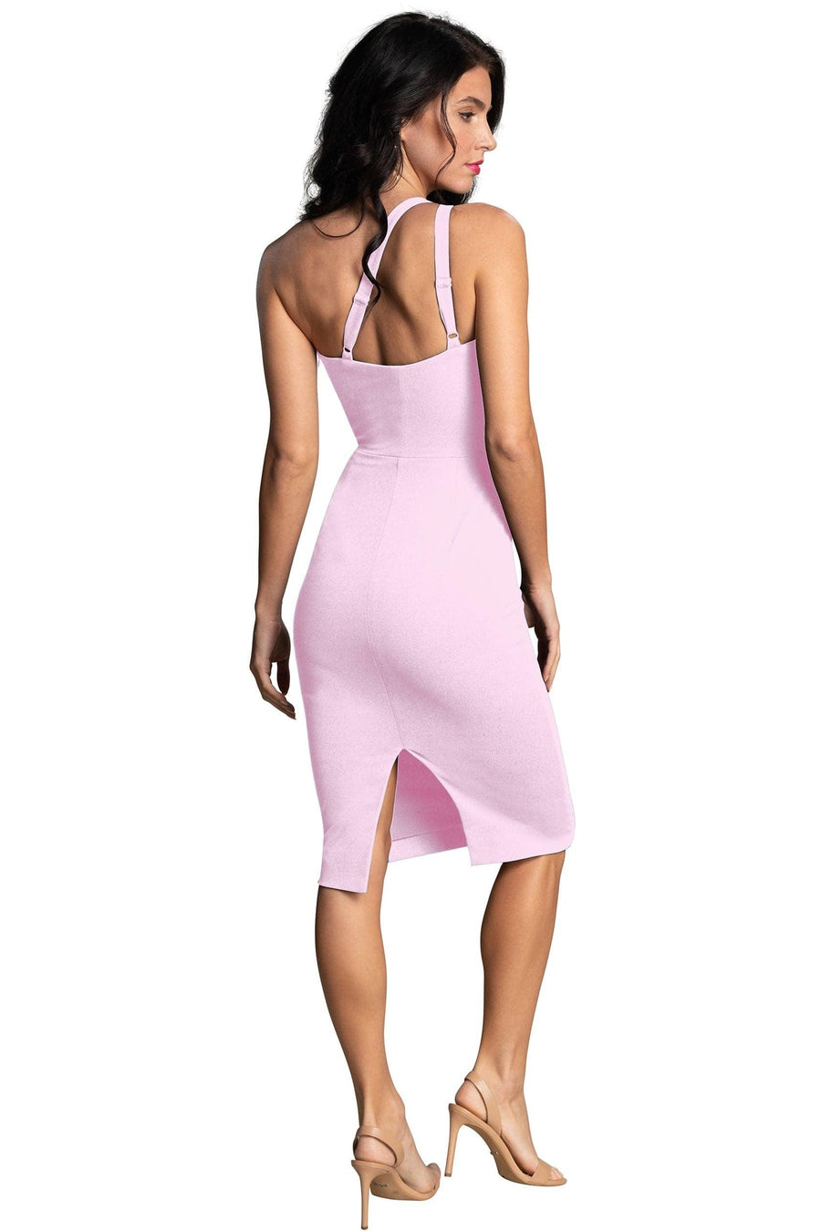 Eliseo Keyhole Cutout Dress - Dress the Population